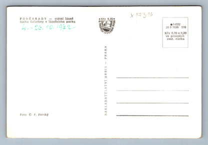 Postcard PODEBRADY - STATE CASTLE (x17316)