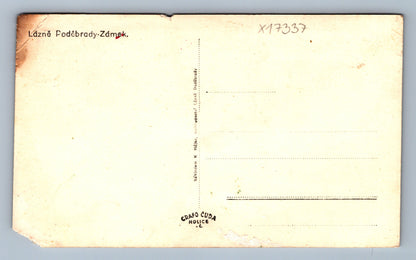 Pohlednice LÁZNĚ PODĚBRADY - ZÁMEK (x17337)