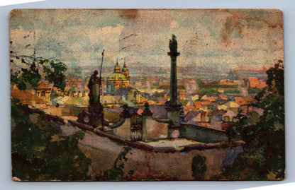 Pohlednice S RAMPY PALÁCE ŠVARCENBERKŮ (x17345)