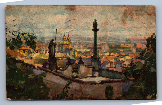 Pohlednice S RAMPY PALÁCE ŠVARCENBERKŮ (x17345)