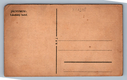 Pohlednice JÁCHYMOV - LÁZEŇSKÝ HOTEL (x17348)