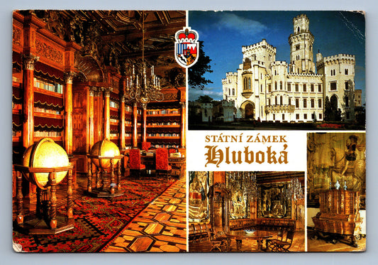 Pohlednice STÁTNÍ ZÁMEK HLUBOKÁ (x17351)