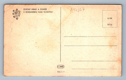 Pohlednice STÁTNÍ HRAD A ZÁMEK V ROŽMBERKU NAD VLTAVOU (x17367)