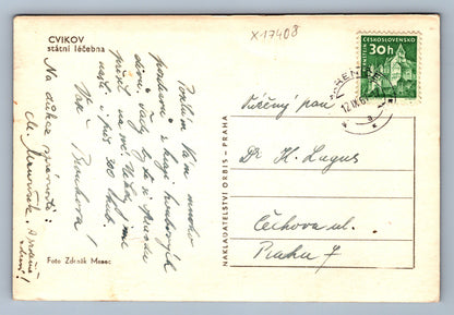 Pohlednice CVIKOV - STÁTNÍ LÉČEBNA (x17408)