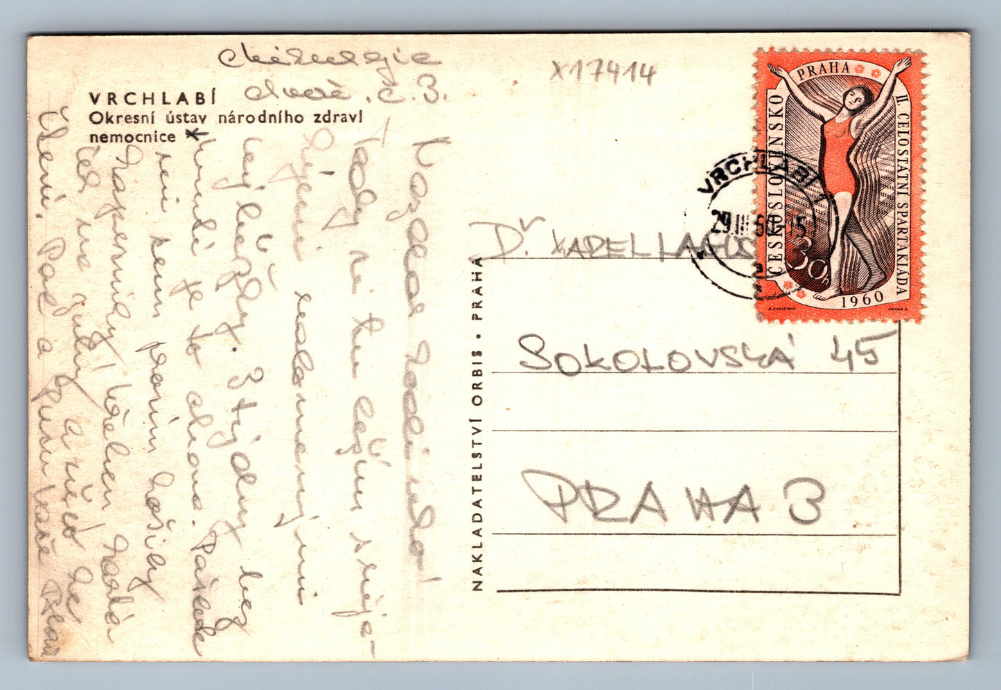 Pohlednice VRCHLABÍ (x17414)