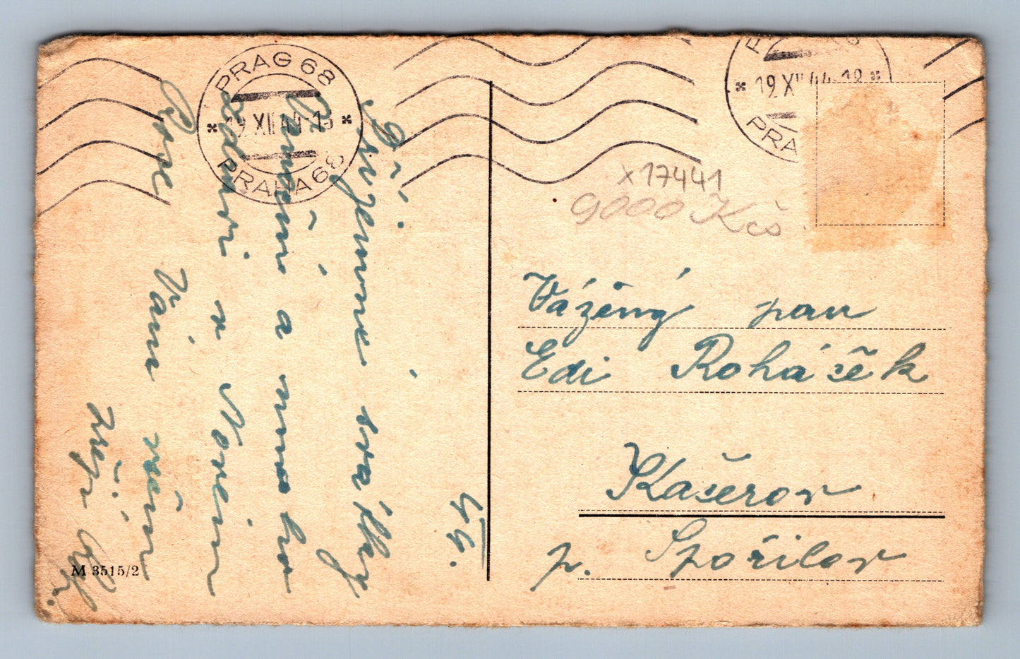 Pohlednice ČESKÁ KRAJINA (x17441)