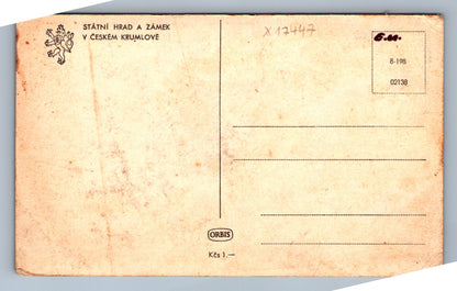 Pohlednice STÁTNÍ HRAD A ZÁMEK V ČESKÉM KRUMLOVĚ (x17447)