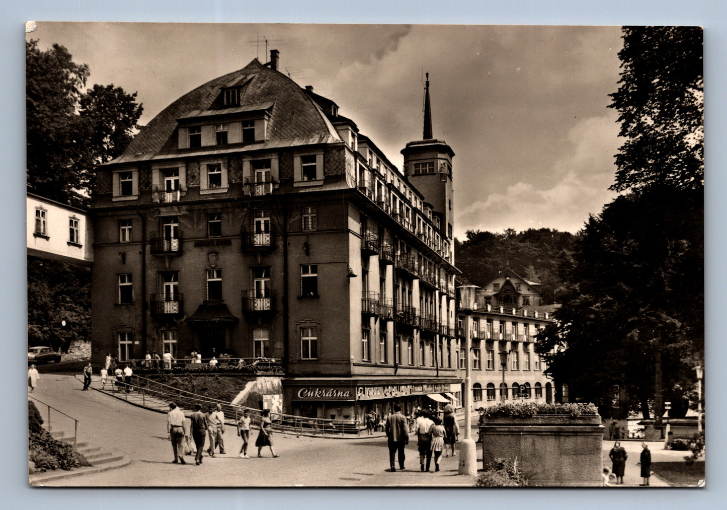 Pohlednice KRKONOŠE - JANSKÉ LÁZNĚ (x17465)
