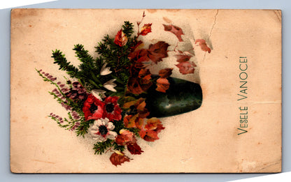 Pohlednice VESELÉ VÁNOCE (x17549)