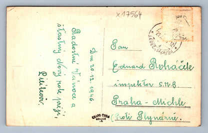 Pohlednice VÁNOČNÍ POZDRAV Z LEDČE N. SÁZAVOU (x17564)