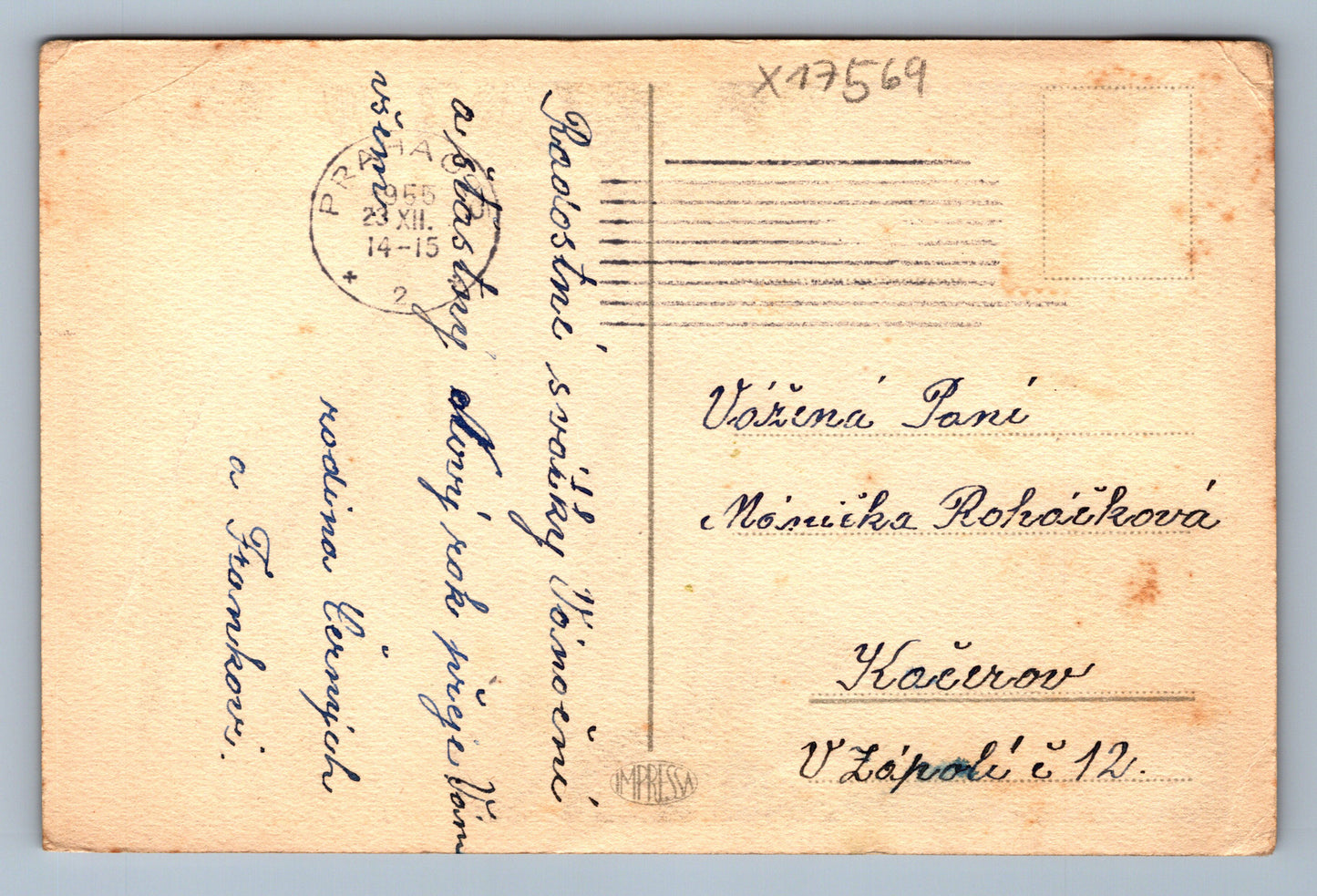 Pohlednice KONST.BUŠEK (x17569)