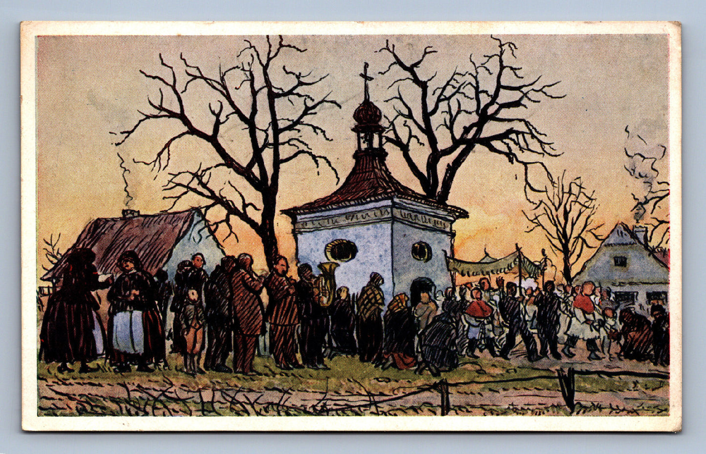 Pohlednice VELIKONOČNÍ POZDRAV (x17601)