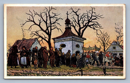 Pohlednice VELIKONOČNÍ POZDRAV (x17601)