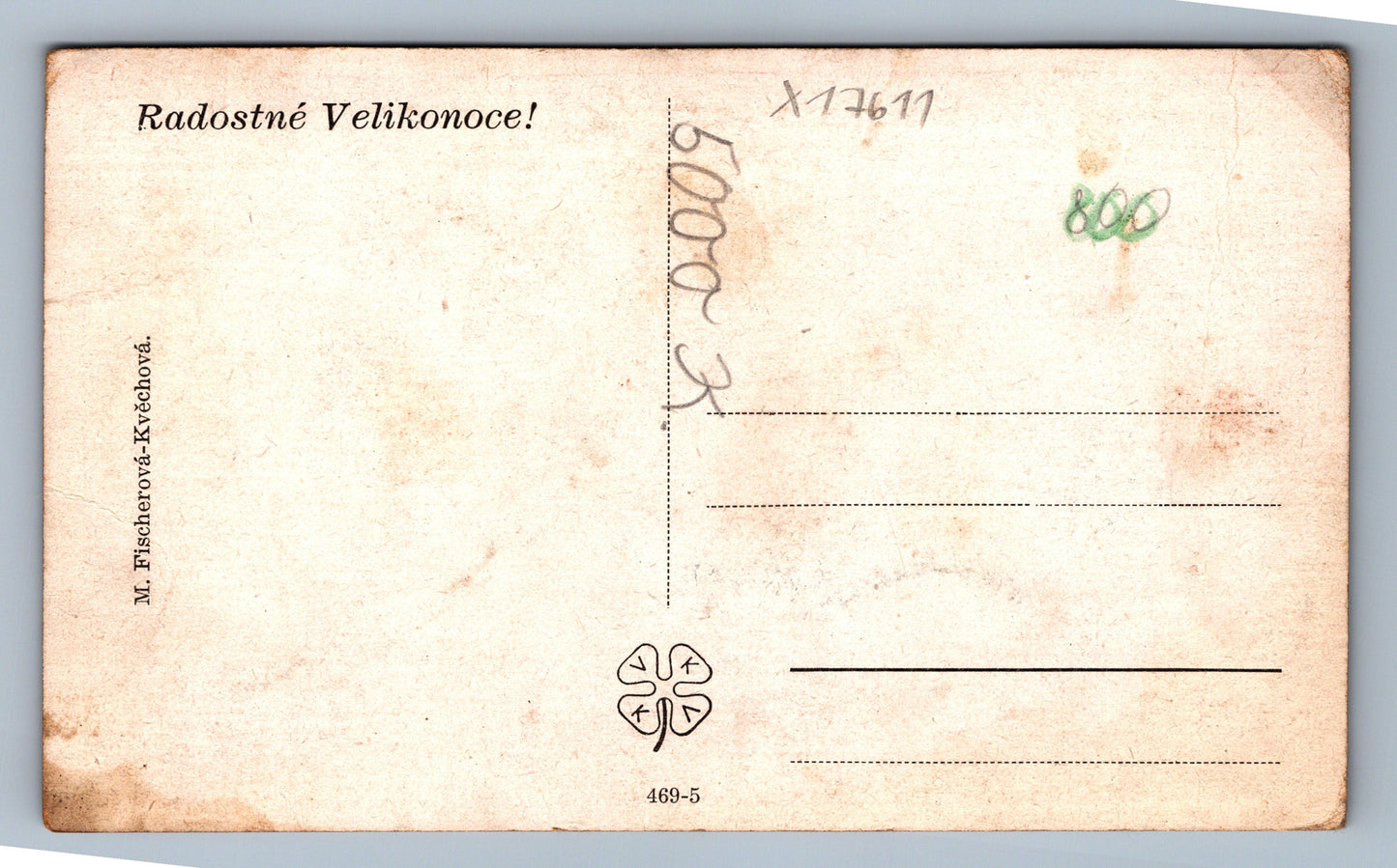 Pohlednice RADOSTNÉ VELIKONOCE (x17611)