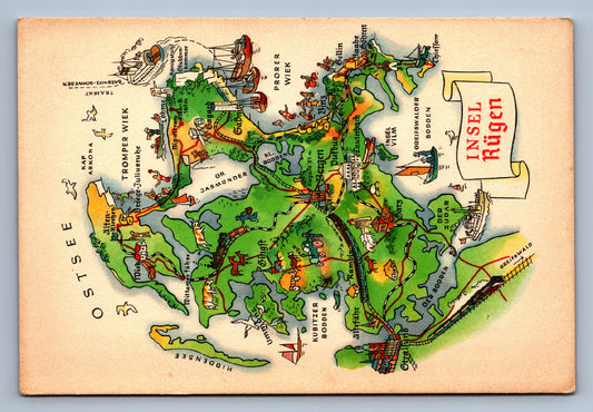 Pohlednice INSEL RUGEN (x17616)