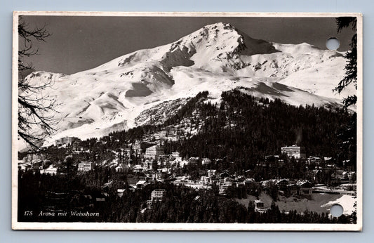Pohlednice AROSA MIT WEISSHORN (x17671)