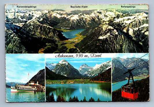 Pohlednice ACHENSEE 930 M, TIROL (x17674)