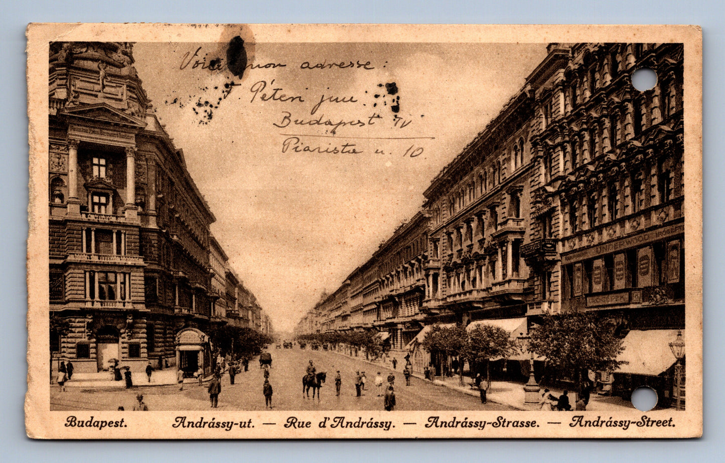 Postcard BUDAPEST (x17687)