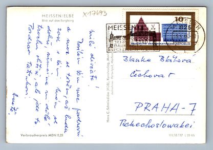 Pohlednice MEISSEN/ELBE (x17693)