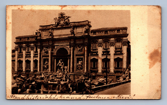 Pohlednice TREVI - FONTÁNA (x17702)