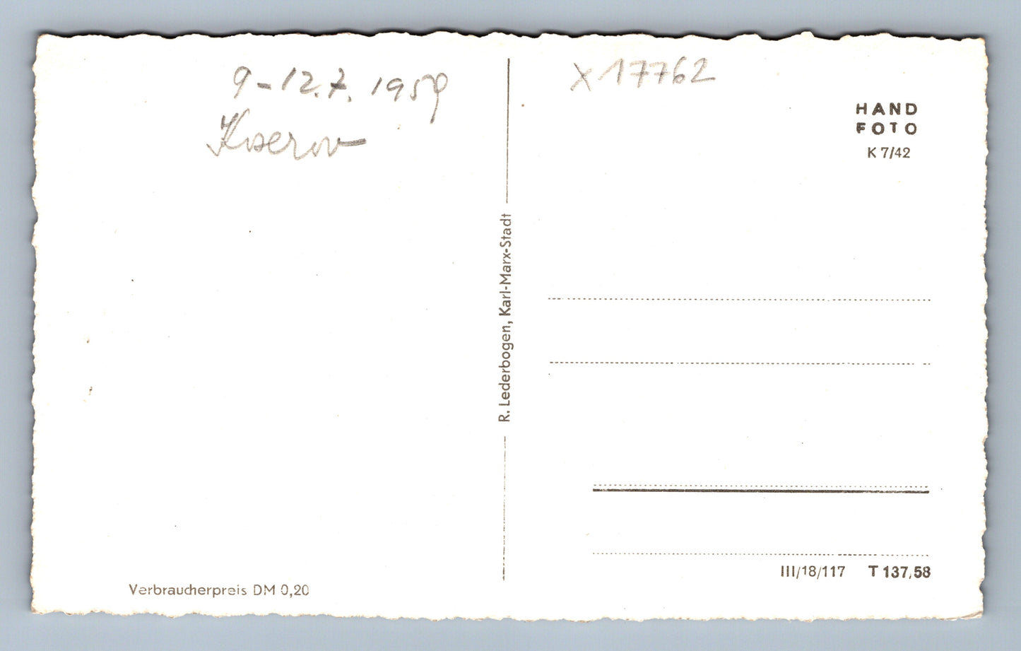 Pohlednice OSTSEEBAD KOSEROW (x17762)
