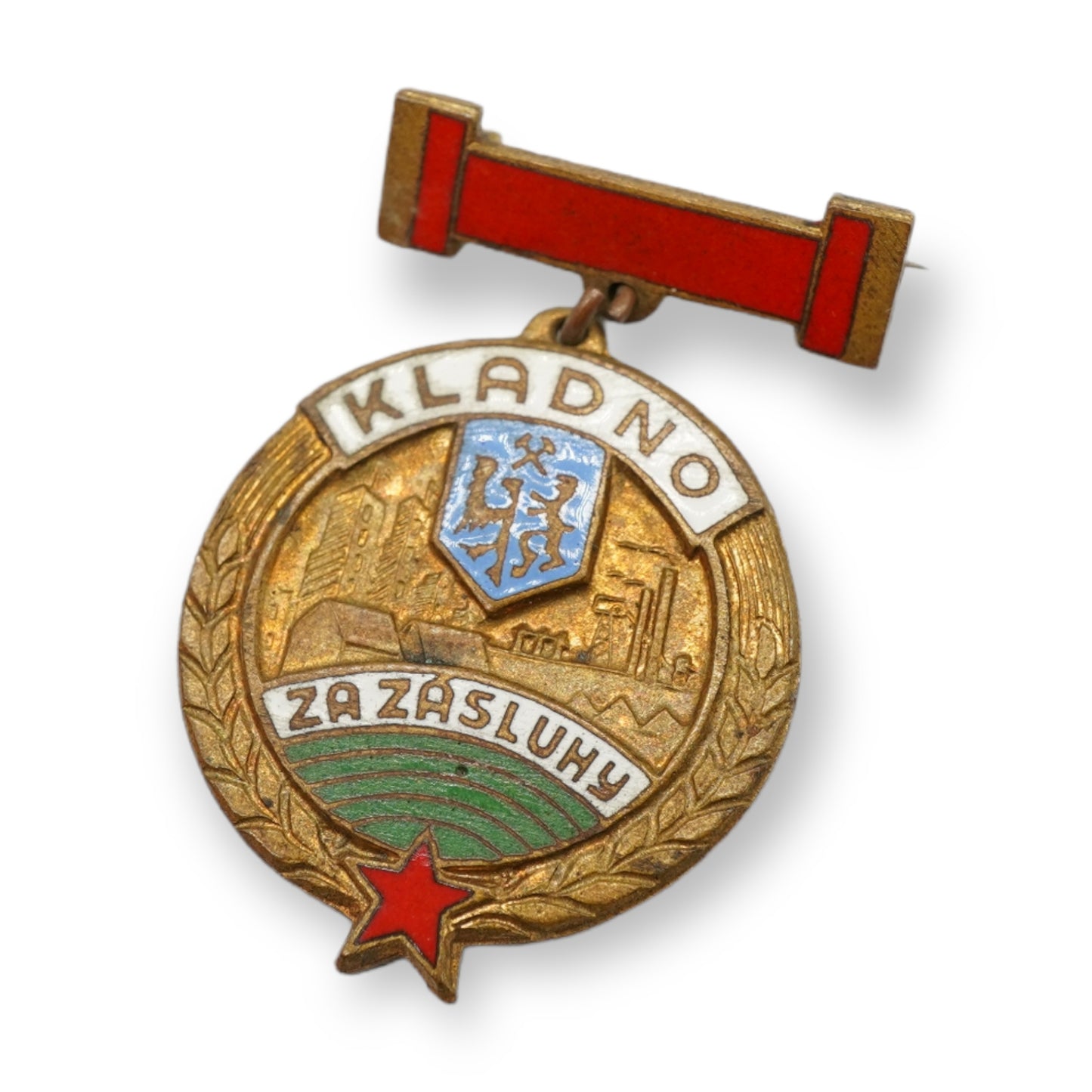 Odznak ZA ZÁSLUHY KLADNO (x19290)