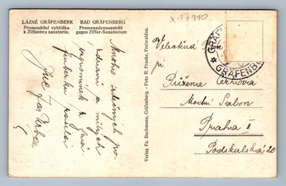 Pohlednice LÁZNĚ GRÄFENBERK (x17910)