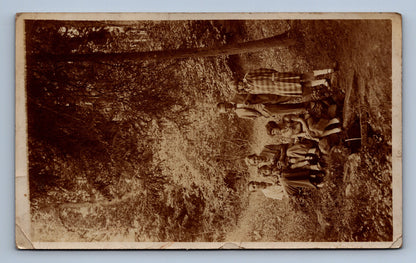 Pohlednice RODINKA V LESE (x17984)