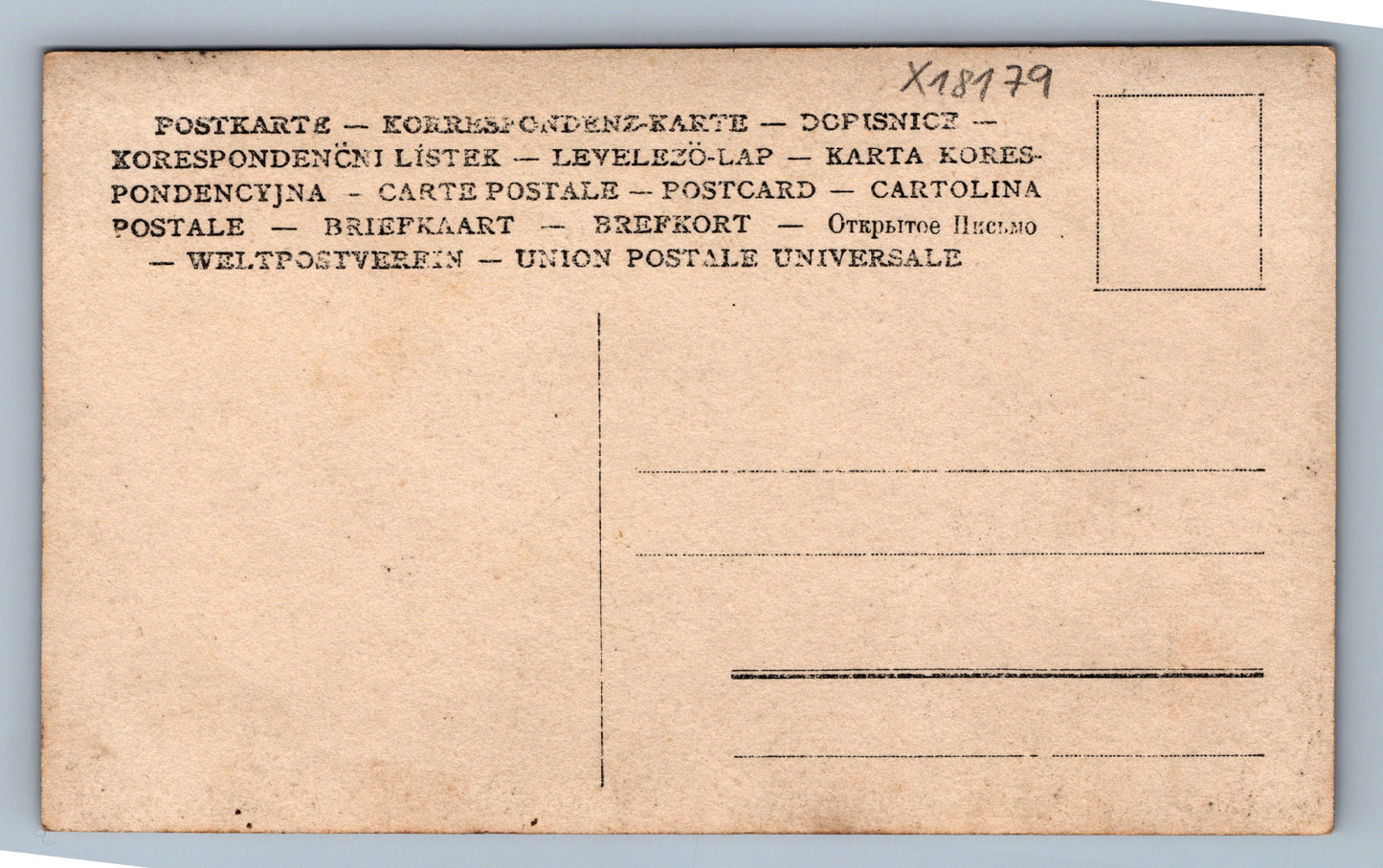 Pohlednice DÍVKA S KLOBOUKEM (x18179)