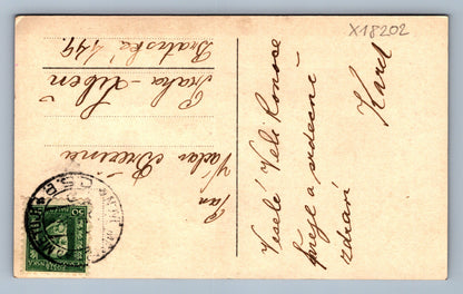 Pohlednice DÍTĚ S KYTKOU (x18202)