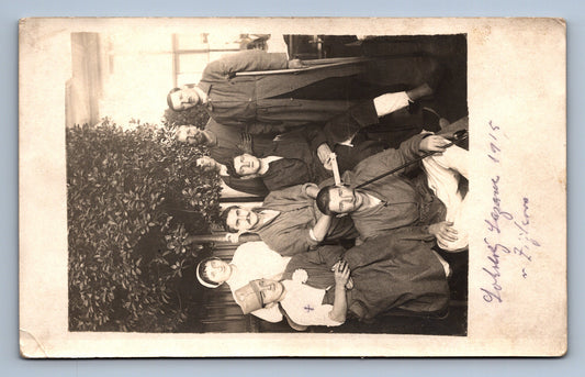 Pohlednice MUŽI A ŽENA 1915 (x18219)