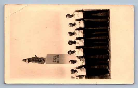 Pohlednice MUŽI V TÍLKÁCH ČSR 1918-1938 (x18257)