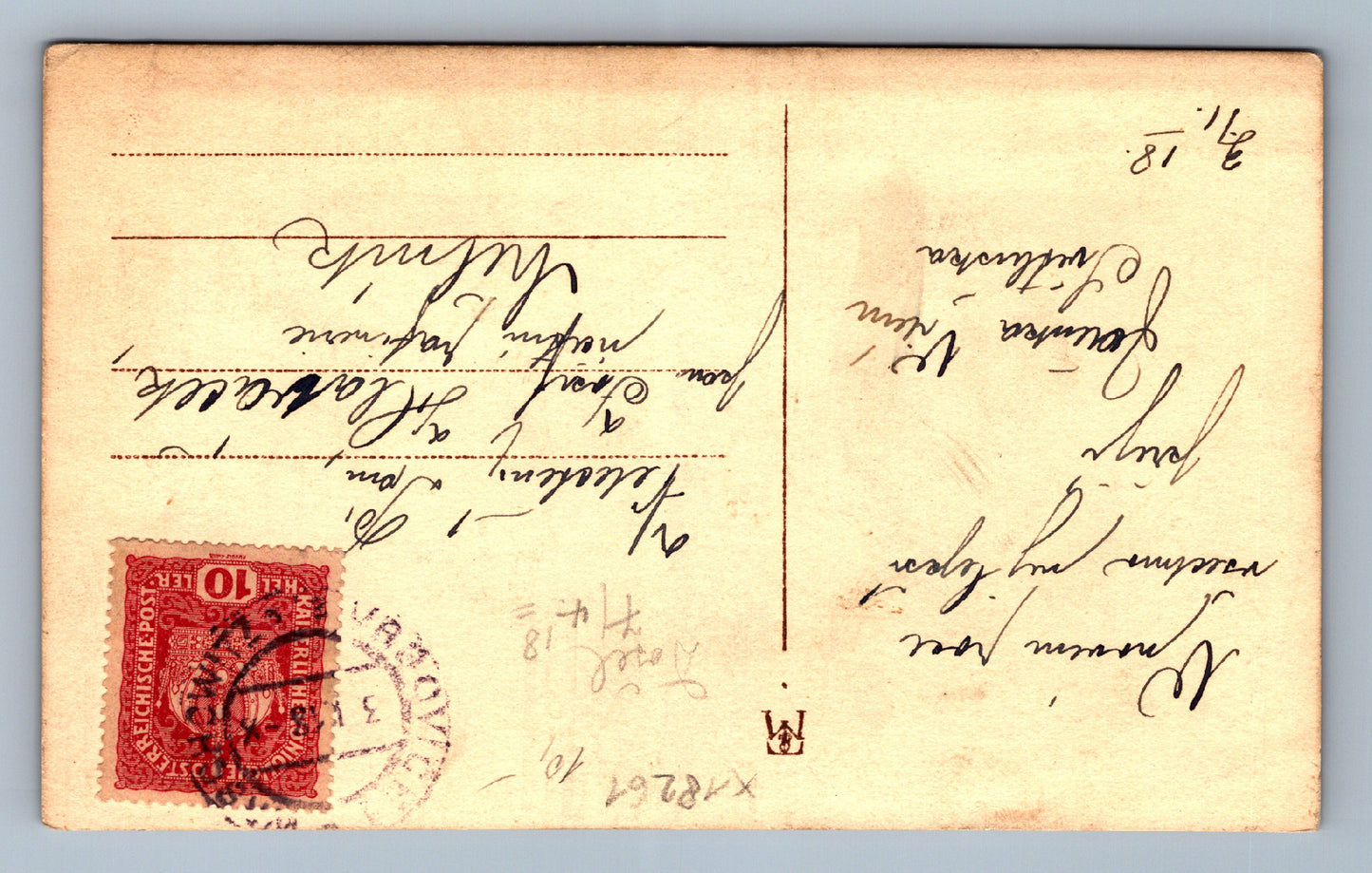 Pohlednice ŽENA S DÍTĚTEM (x18261)