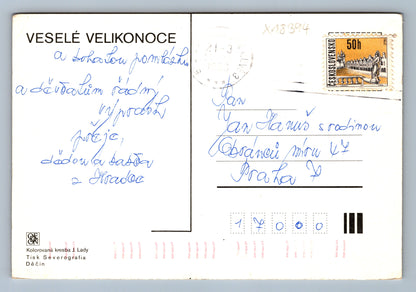 Pohlednice VESELÉ VELIKONOCE J. LADY (x18394)