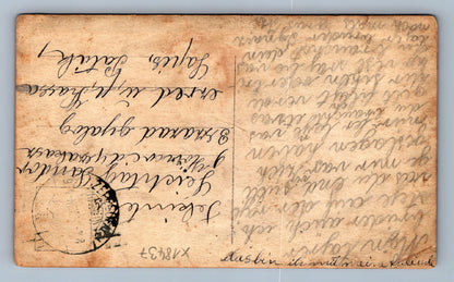 Pohlednice MUŽI NA ZAHRADĚ (x18437)
