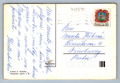 Pohlednice VÁNOCE KRESBA V. KUBAŠTA (x18590)
