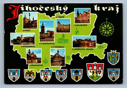 Pohlednice JOHOČESKÝ KRAJ (x18645)