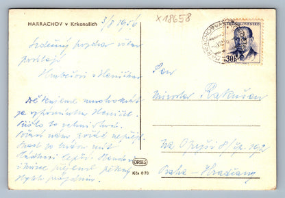 Pohlednice HARRACHOV V KRKONOŠÍCH (x18658)