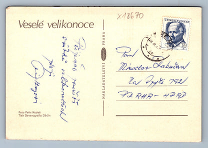 Pohlednice VESELÉ VELIKONOCE (x18670)