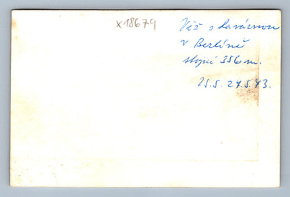 Pohlednice VĚŽ S KAVÁRNOU V BERLÍNĚ STOJÍCÍ 356 M 1973 (x18679)