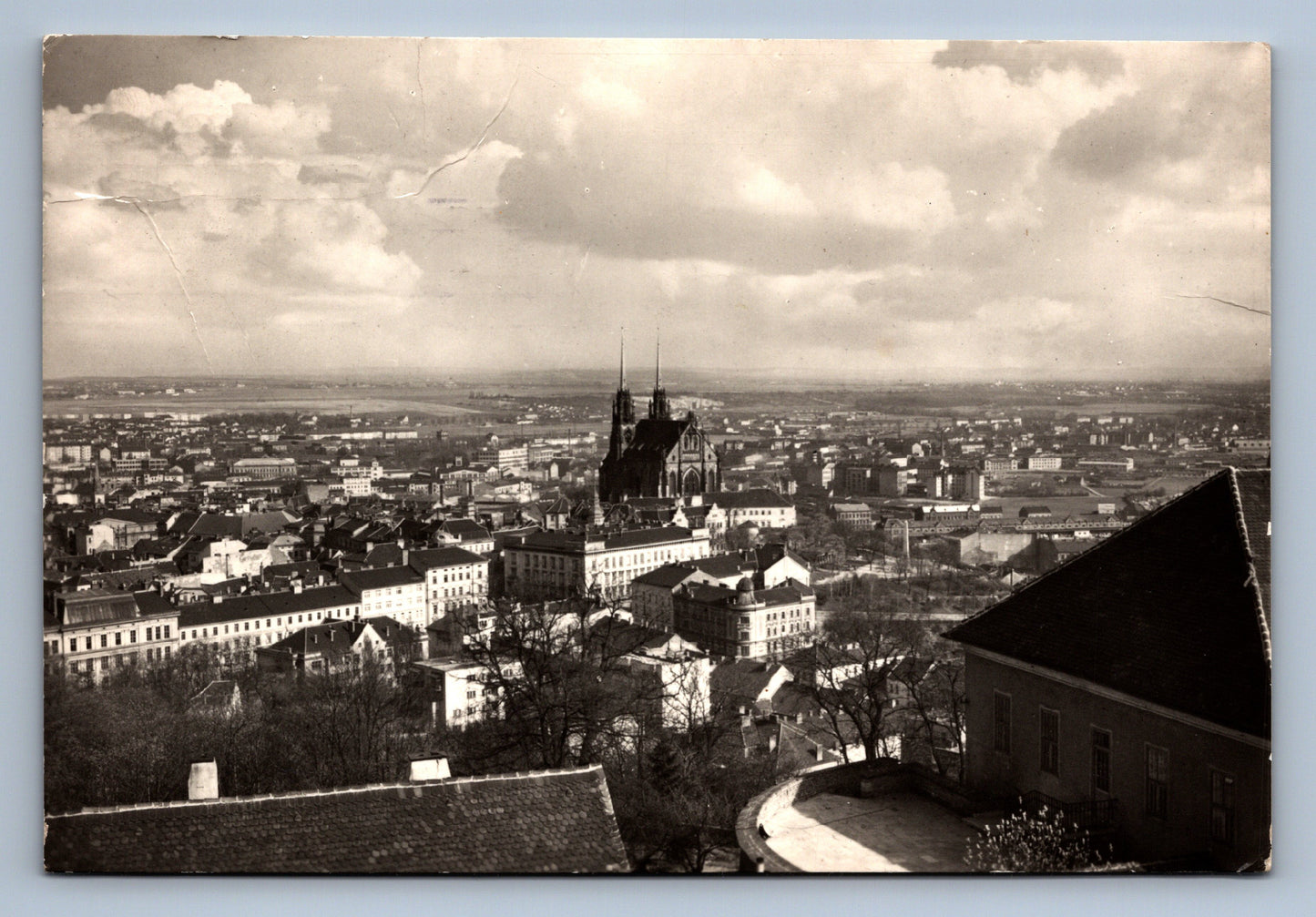 Pohlednice BRNO - POHLED Z HRADU NA PETROV (x18695)