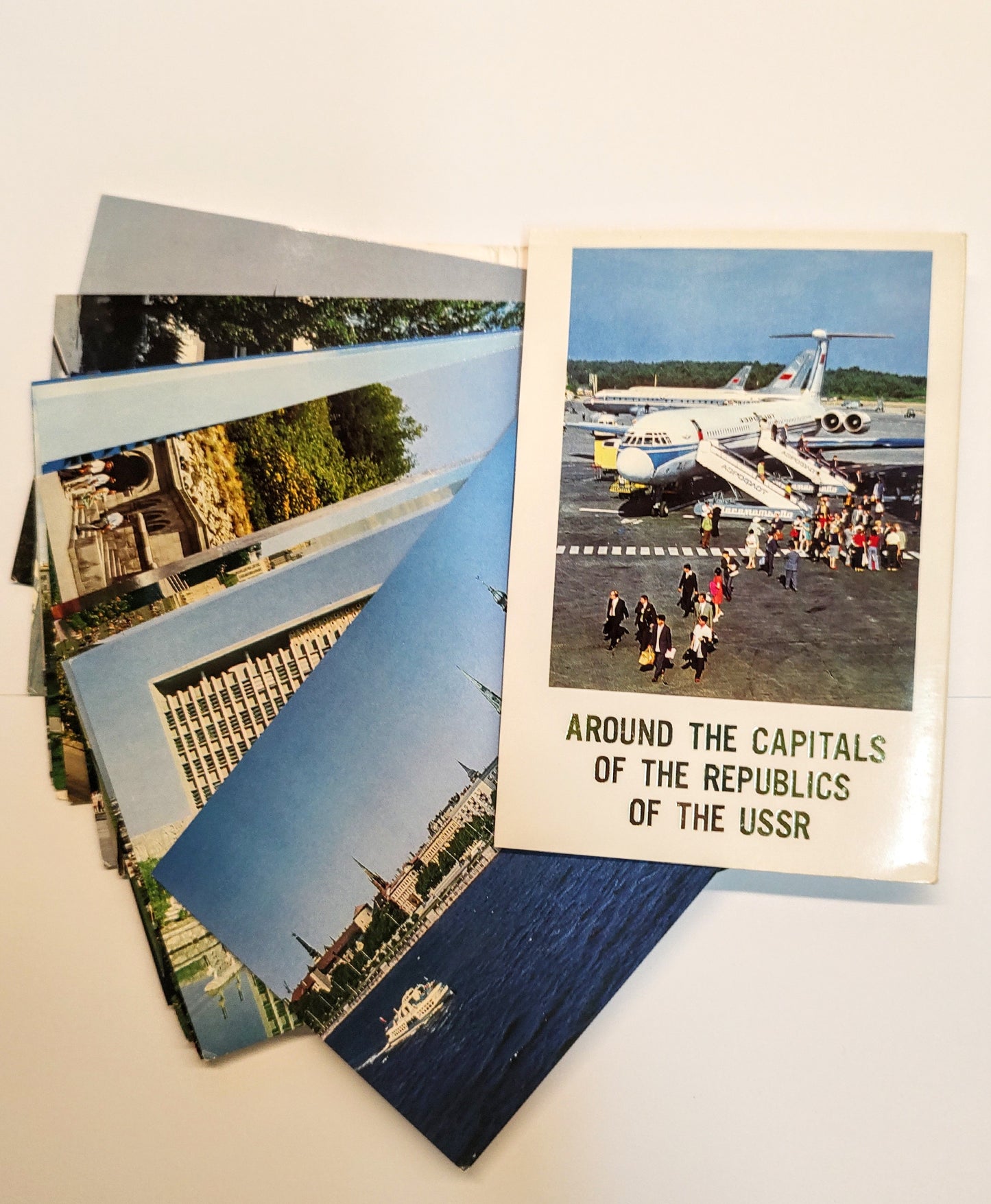 Pohlednice AROUND THE CAPITALS OF THE REPUBLICS OF THE USSR (x18698)