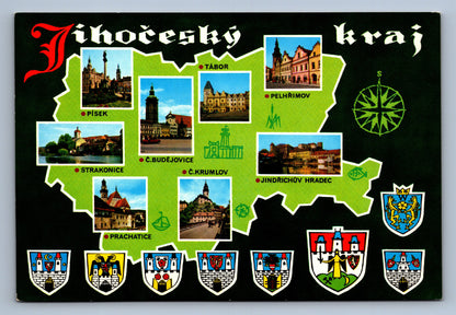 Pohlednice JIHOČESKÝ KRAJ (x18707)