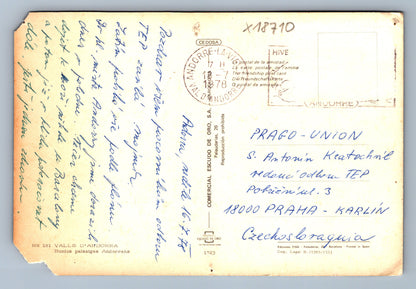 Pohlednice RECORD D'ANDORRA (x18710)