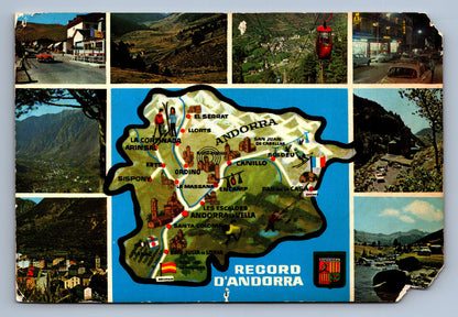 Pohlednice RECORD D'ANDORRA (x18710)