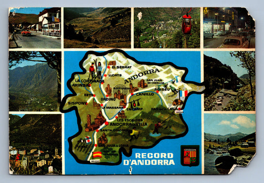 Pohlednice RECORD D'ANDORRA (x18710)
