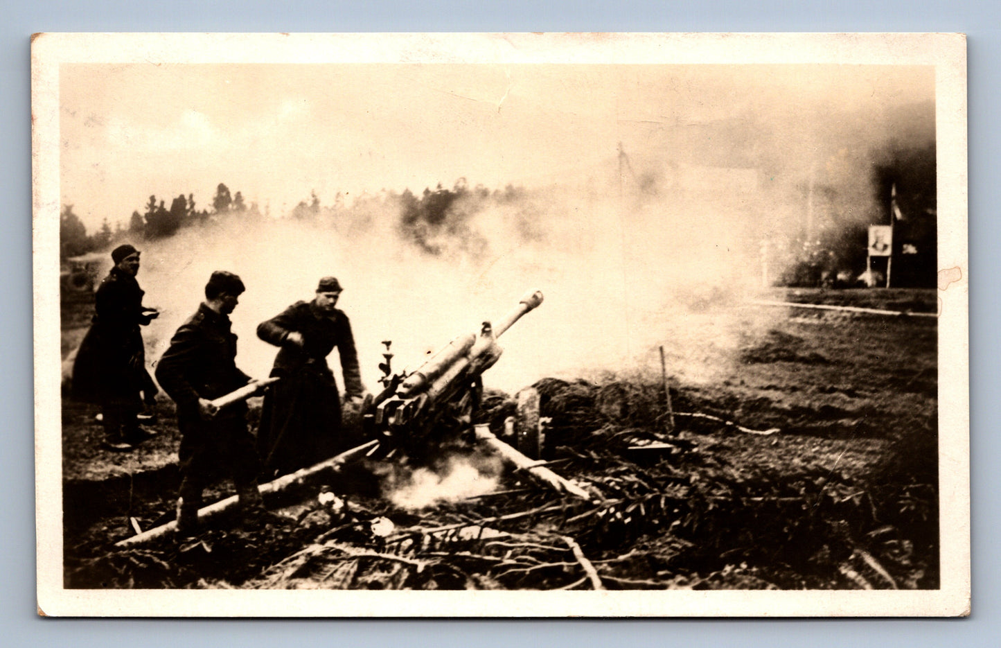 Pohlednice HRANICÍCH ČSR V DUKELSKÉM PRIESMYKU DĚLOTŘELECTVO(x18760)