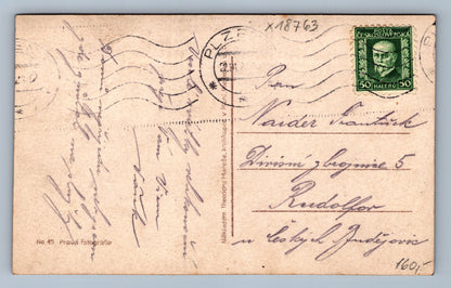 Pohlednice PLZEŇ ŠKODOVY ZÁVODY S AEROPLANU (x18763)