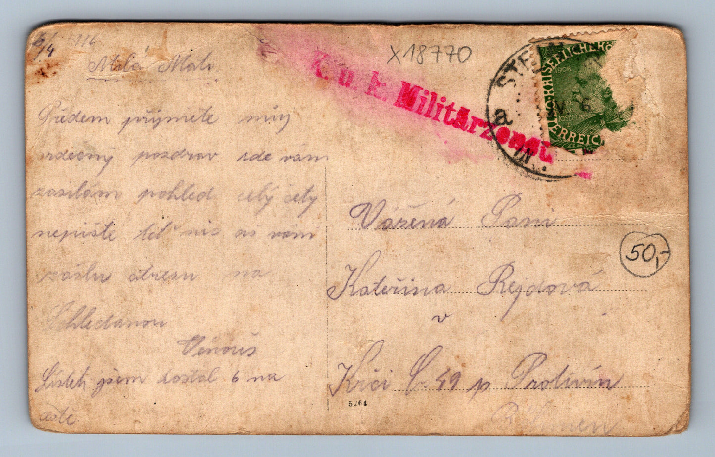 Pohlednice VOJÁCI V UNIFORMÁCH (x18770)