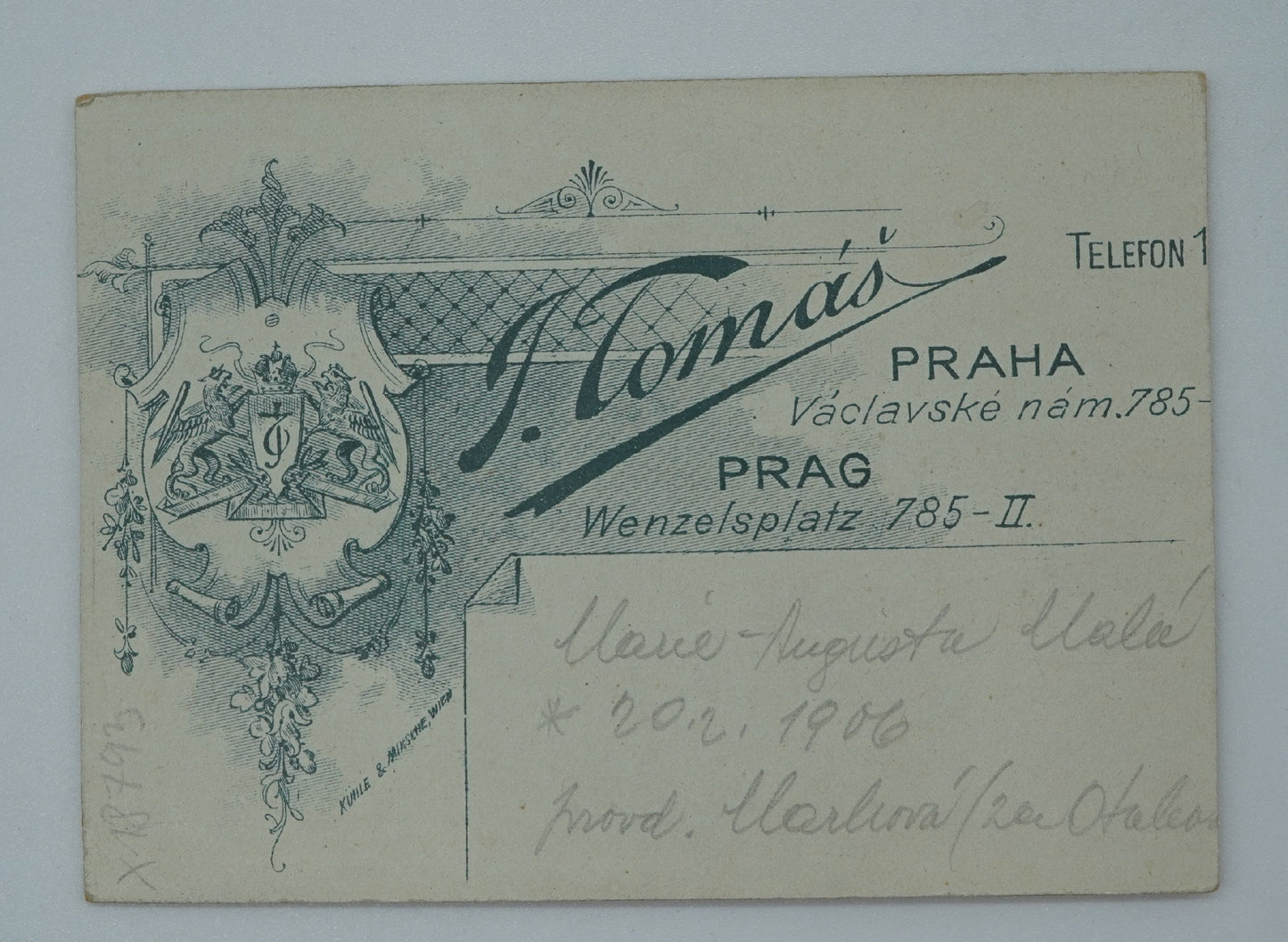 Fotografie DÍVKA V ŠATECH J. TOMÁŠ (x18793)